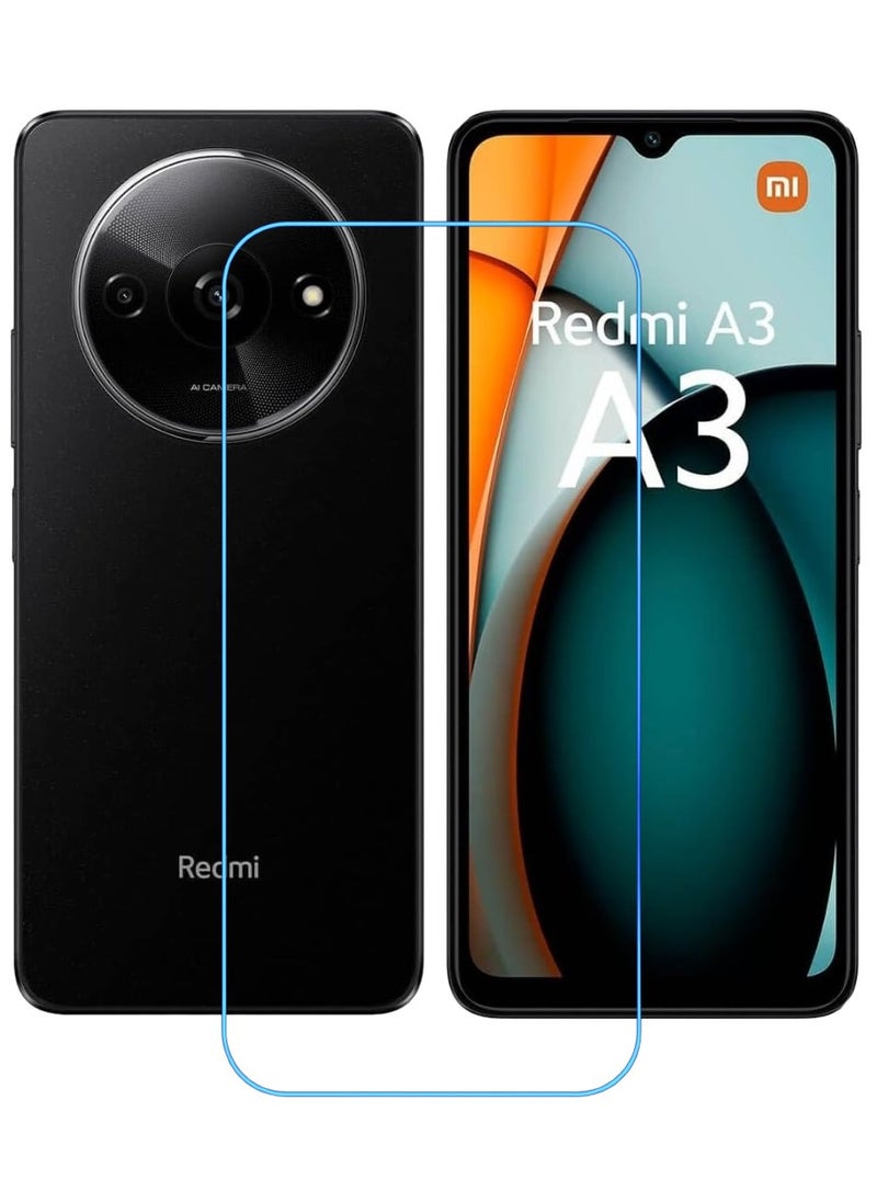 ACLIX Antistatic ESD Dustproof Premium Quality High Definition Clear Tempered Glass Screen Protector Designed For Xiaomi Redmi A3 - Image 1