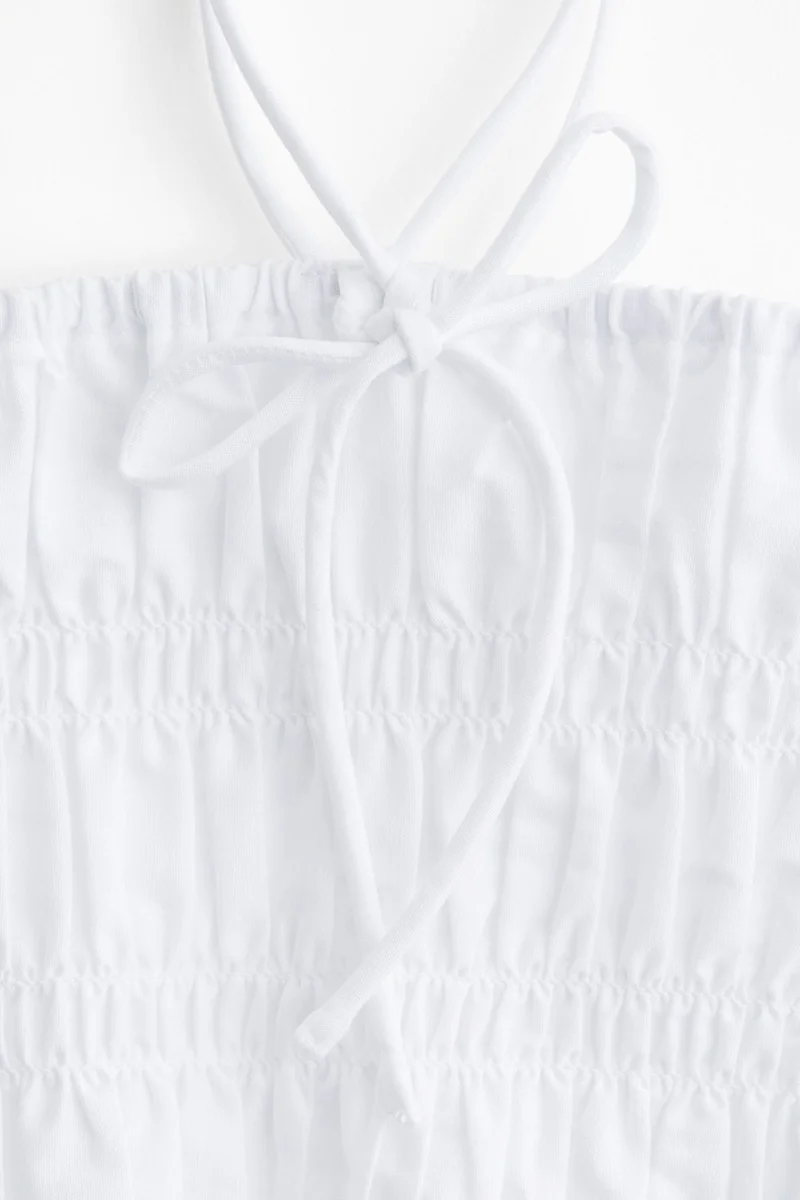 H&M Smocked strappy top