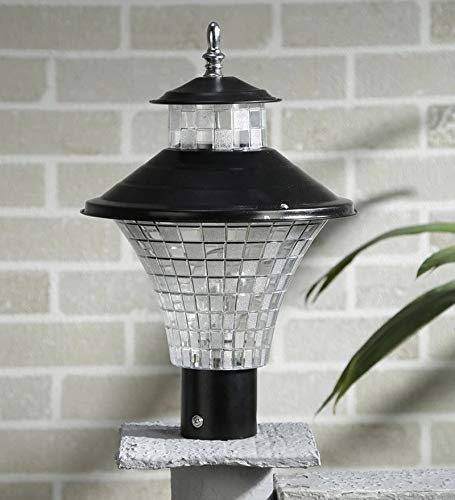 WHITERAY Metal and Polycarbonate Main Gate Light for Outdoor Pillars Durable Waterproof Post Lamp for Garden, Driveway, Entrance, Driveway,Pathway, Lawn and Fence Columns (Without Bulb) - Image 3