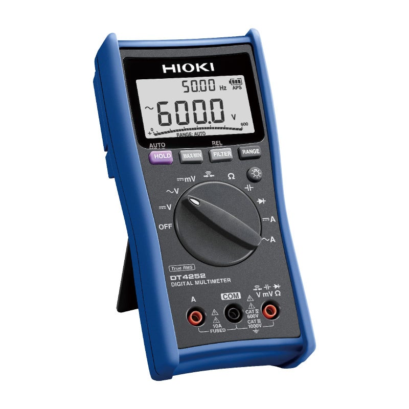 Hioki DT4252 Standard Digital Multimeter with Direct Current Input for General Applications - Image 5