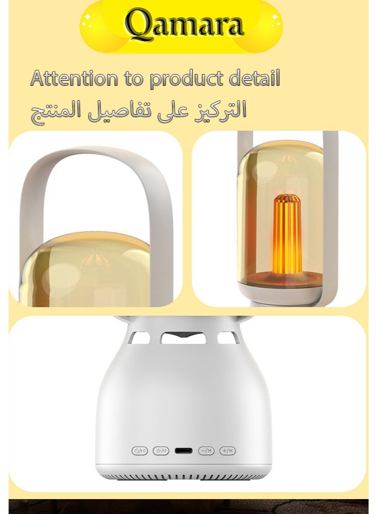 QAMARA This is a night light, an outdoor night light, or a children's night light that can connect to your phone via Bluetooth. It looks absolutely beautiful at night. - Image 4