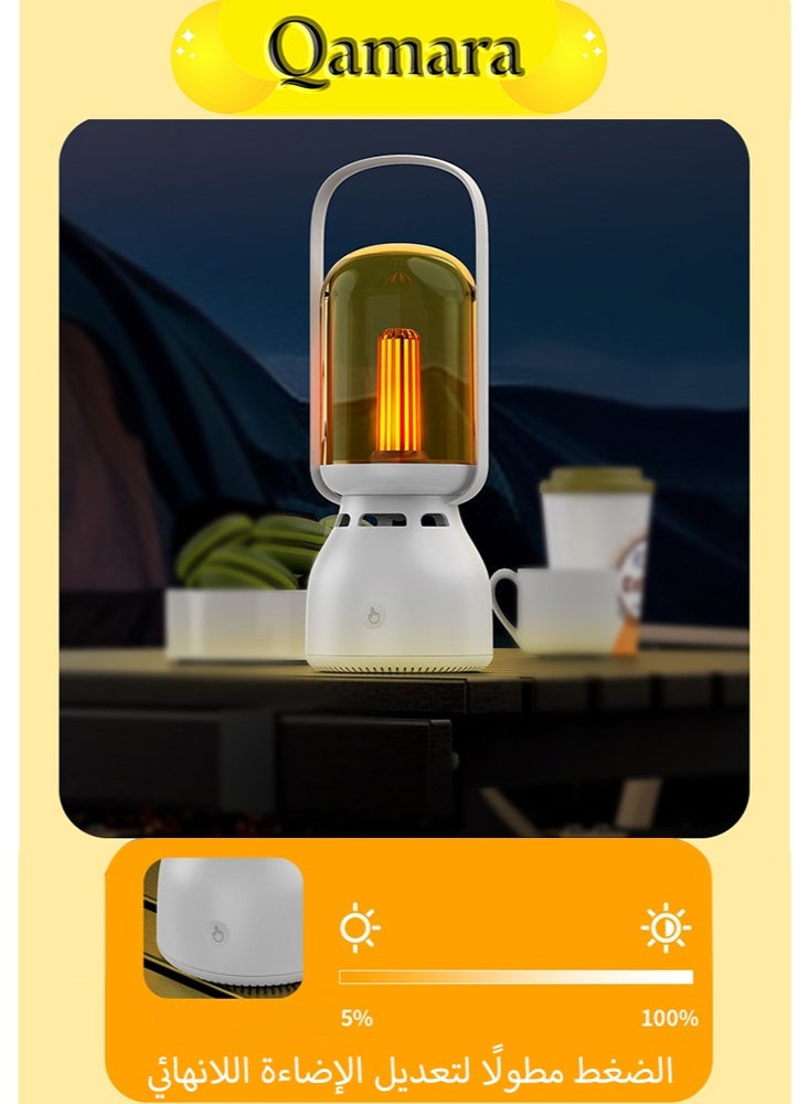QAMARA This is a night light, an outdoor night light, or a children's night light that can connect to your phone via Bluetooth. It looks absolutely beautiful at night. - Image 5