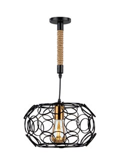 NAGAFA SHOP Hanging Ball Ring Black 1 Lamp Rb1223  - Image 1