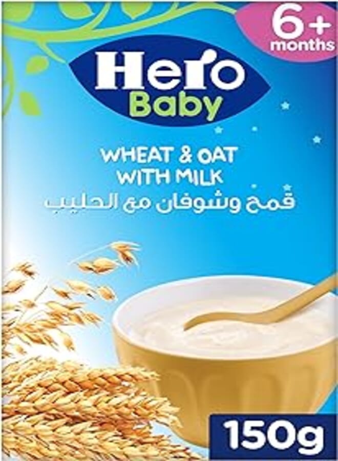 Hero Baby Hero Baby Good Night Wheat & Oat with Milk - 150 gm 