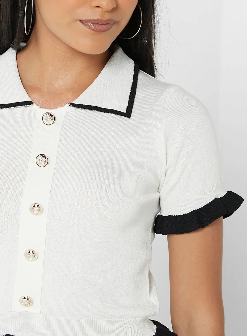 Ginger Cropped Sweater