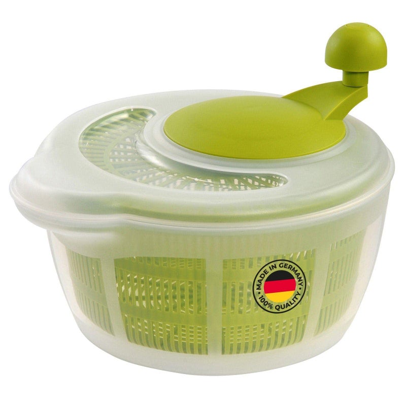 Westmark Germany Vegetable and Salad Spinner with Pouring Spout GreenClear
