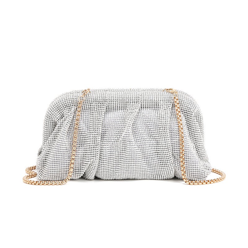 2024 Fashion Acrylic Cloud Clutch Evening Bag Dark green - Image 4