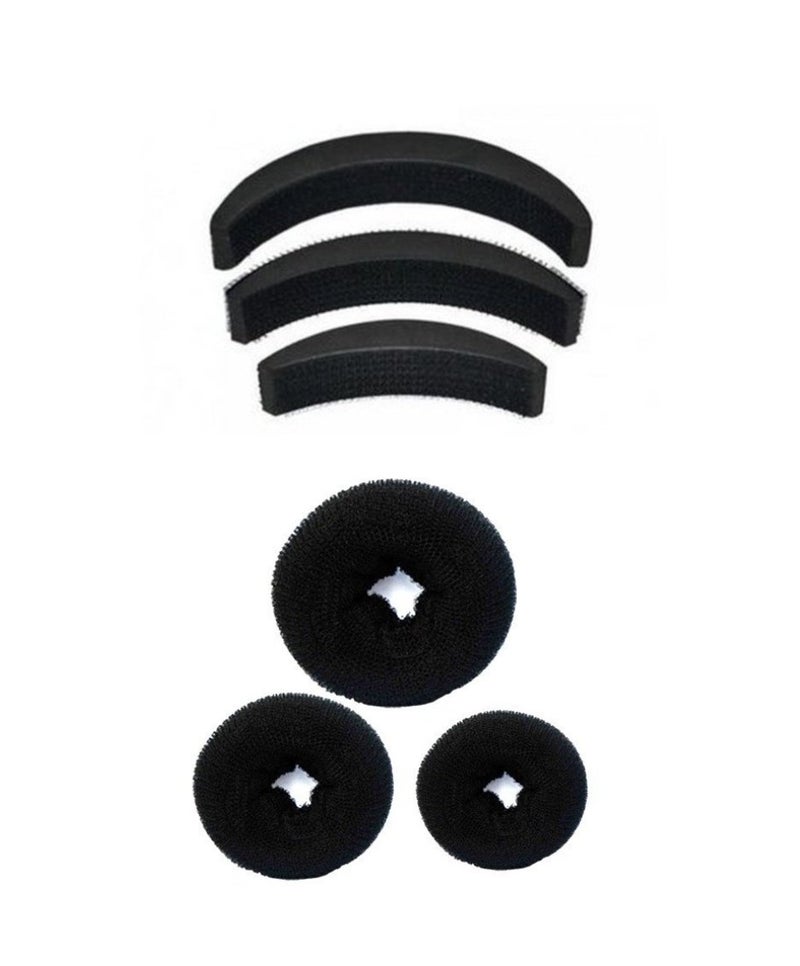 Out of the Box OUT OF BOX Hair Pin Puff and Donut Bun 3 Size Extreme Hair Volumizer -Set of 3 - Image 1