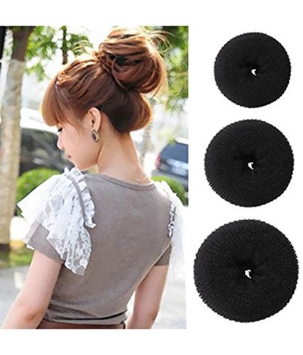 Out of the Box OUT OF BOX Hair Pin Puff and Donut Bun 3 Size Extreme Hair Volumizer -Set of 3 - Image 2