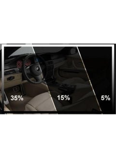 Eraks Car Accesories Black Anti-Scratch Dark Tone Window Film-75 Cm-5 Meters (With Window Film Apparatus and Cutting Tool)  - Image 3