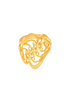 Malabar Gold and Diamonds 22 Carat 916 Purity Yellow Gold Ring RG1170772Y16 For Women  - Image 2