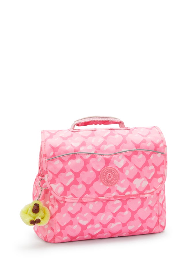 كيبلينغ حقيبة ظهر مدرسية صغيرة للبنات قلوب لطيفة كودي - Image 4
