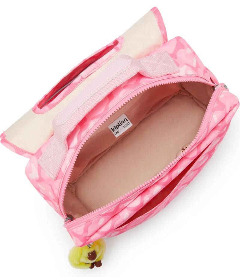 kipling Codie Small Female School Bag - Adorable Hearts - Image 3