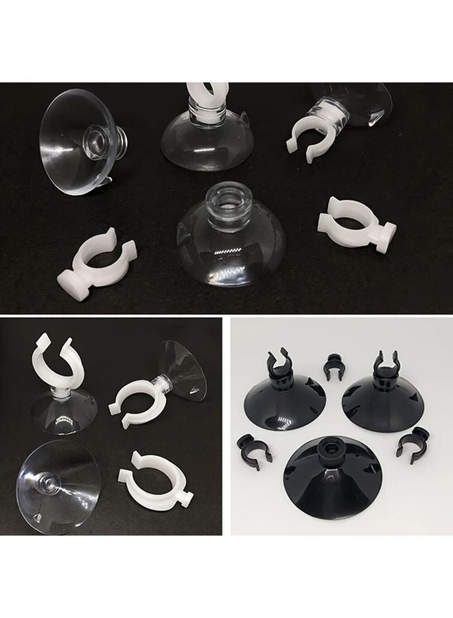 10Pcs Black Aquarium Suction Cup Holder 10mm Clip 30mm Cup Filter Hose Pipe - Image 5