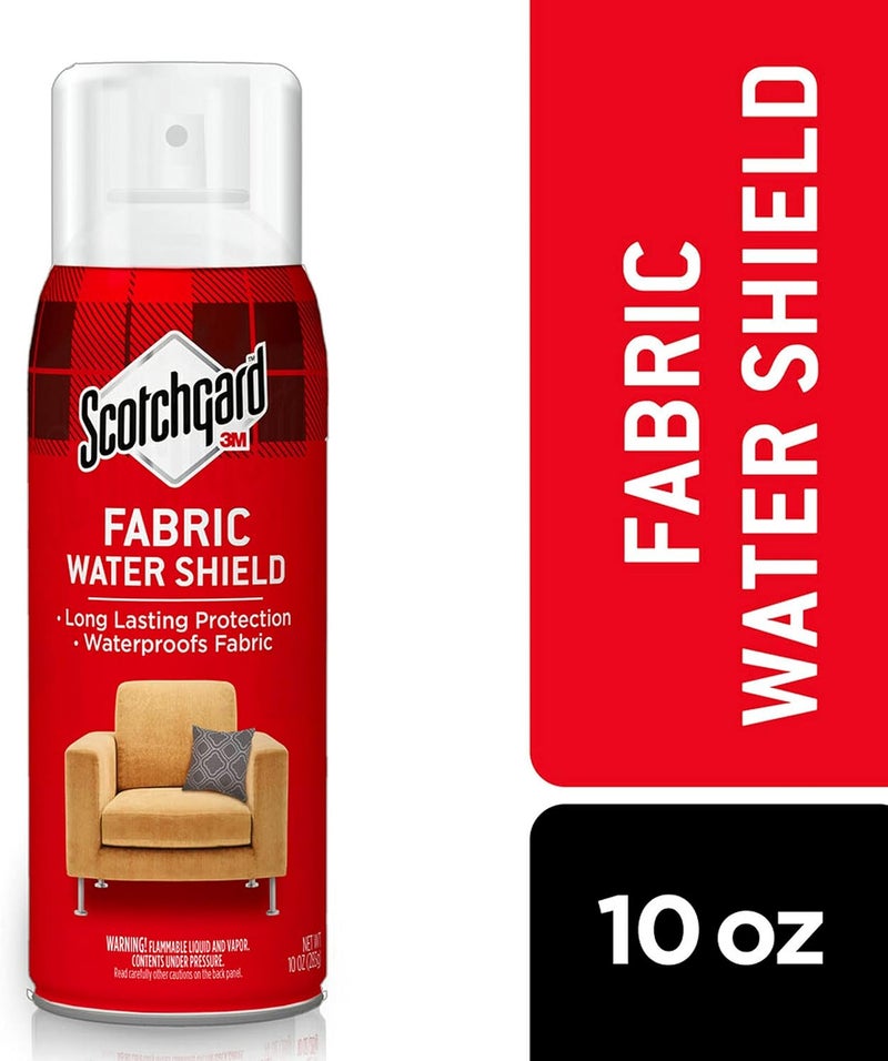 Scotchgard Fabric Water Shield 10 oz (295ml), 1 can/pack | Repels Spills | Blocks stains | Ideal for Couches, Pillows, Shoes | Long Lasting Protection | Dries quickly and odorless - Image 1