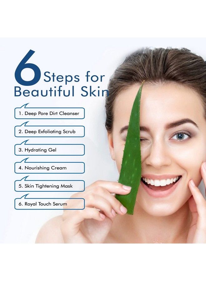 NUTRIGLOW Natural'S Advanced Pro Formula Skin Whitening Facial Kit For Skin Tone Coreection Hyper Melanin Reduction 10Gmx6 Each Pack Of 4 - Image 5