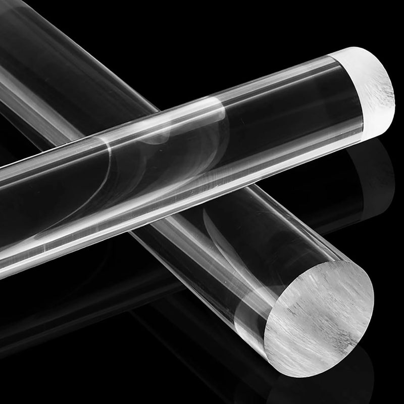 8PCS Clear Acrylic Rods 500mmx3mm For DIY Crafts Model Making And Creative Lighting - Image 3