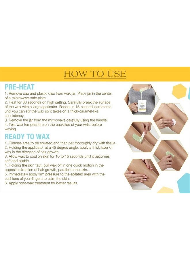 GiGi Brazilian Microwave Hair Removal Wax with Applicators  - Image 5