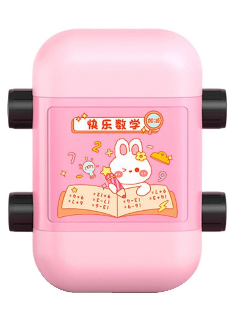 DubaiGallery Smart Math Roller Stamps for Kids 2 In 1 Math Stamp Addition and Subtraction Practice Stamps Within 100 Dual Head Teaching Stamps Math Learning Toy for Preschool Kindergarten Classroom Supplies - Image 1