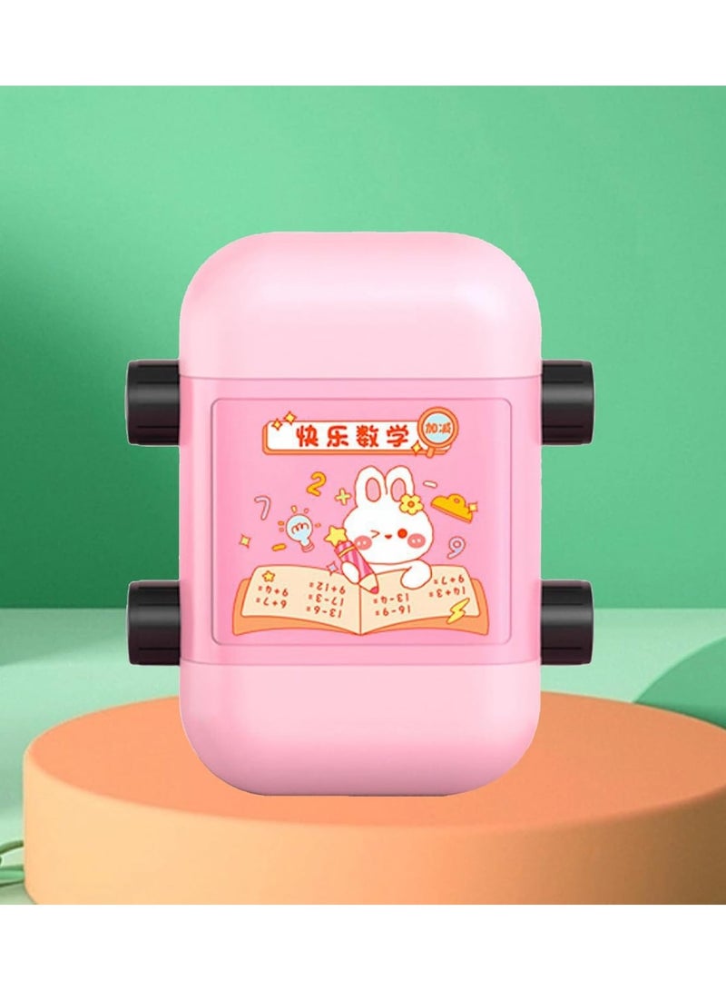 DubaiGallery Smart Math Roller Stamps for Kids 2 In 1 Math Stamp Addition and Subtraction Practice Stamps Within 100 Dual Head Teaching Stamps Math Learning Toy for Preschool Kindergarten Classroom Supplies - Image 3