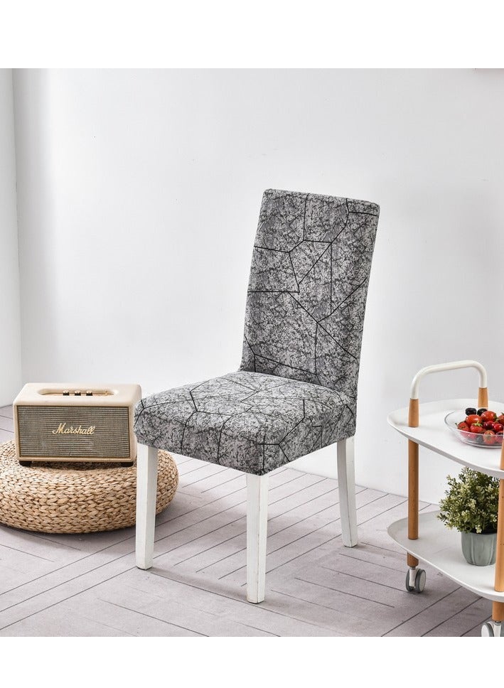 Stretch Chair Cover One-Piece Dining Room Chair Cover for Home Kitchen Banquet Hotel  - Image 2