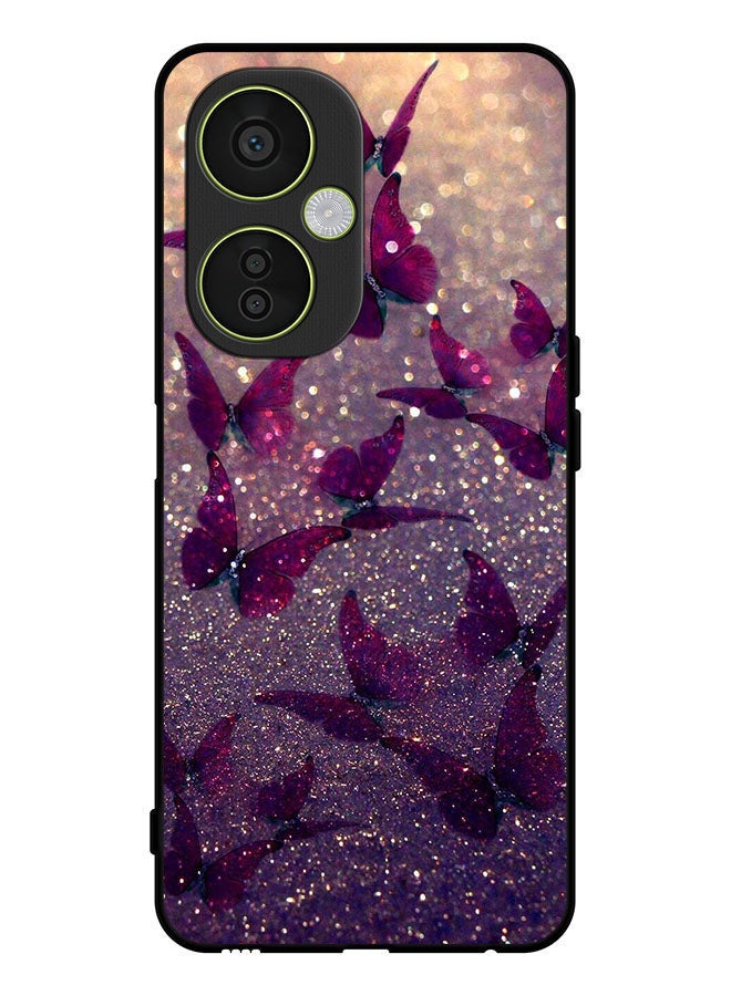 Covernex Protective Case Cover For OnePlus Nord CE 3 Lite Glitter Butterflies - Image 1