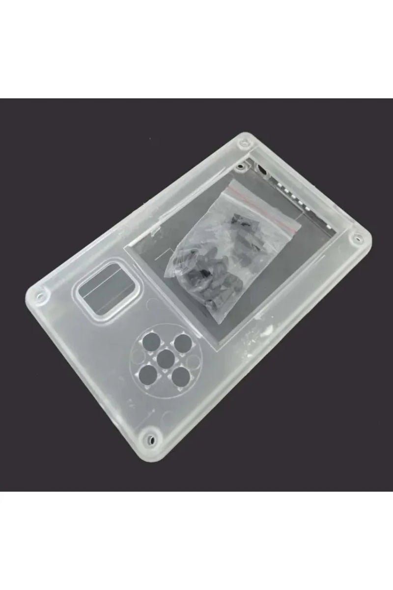 علبة شفافة جديدة من الأكريليك والبلاستيك لجهاز Portapack H2 HackRF One مع براغي