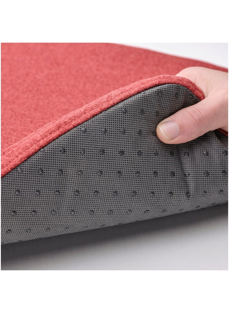 Chair Pad Red 32.6/31.3x33x3 cm - Image 3