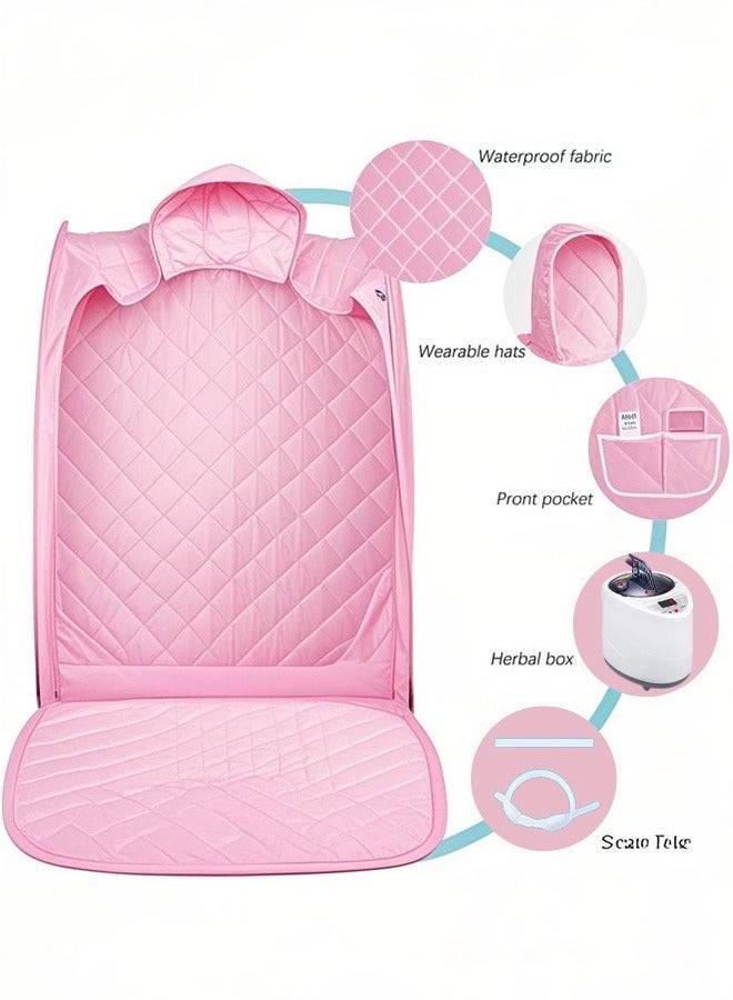 Jourvent Sauna, Steam Sauna, Portable Sauna, Home Sauna Tent for Gym, Yoga, Pilates, Hot Tub - Image 5