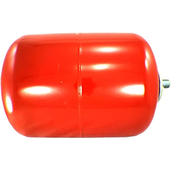 ENERGY EXPTANK-024V-S 24 L/6.3 GALLON RED EXPANSION TANK FOR WATER HEATER SYSTEMS THERMAL PRESSURE PROTECTION
