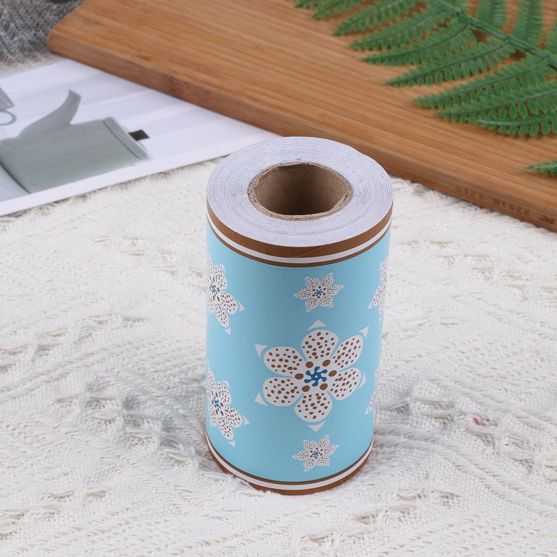 2 Rolls of 10M Length Skirting Line Sticker Self-Adhesive Border Baseboard Sticker (Style 1) - Image 4