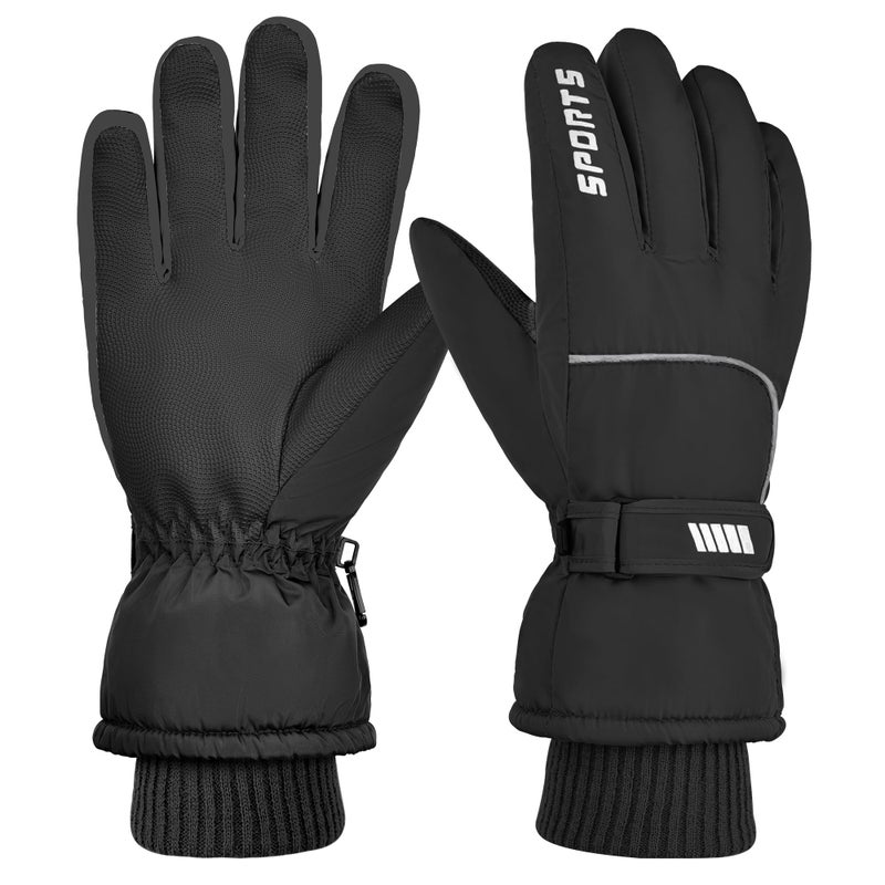Gilotop Unisex Waterproof Winter Gloves Touchscreen,Windproof Thermal Ski Gloves for Men Women, Warm for Snowboarding, Hiking, Running,Outdoor Activities - Image 1