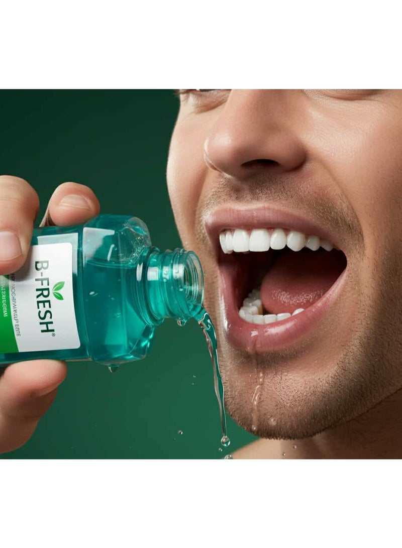 بي-فريش بي فريش مضمضة للفم بالفلوريد نعناع  250ملي - Image 5