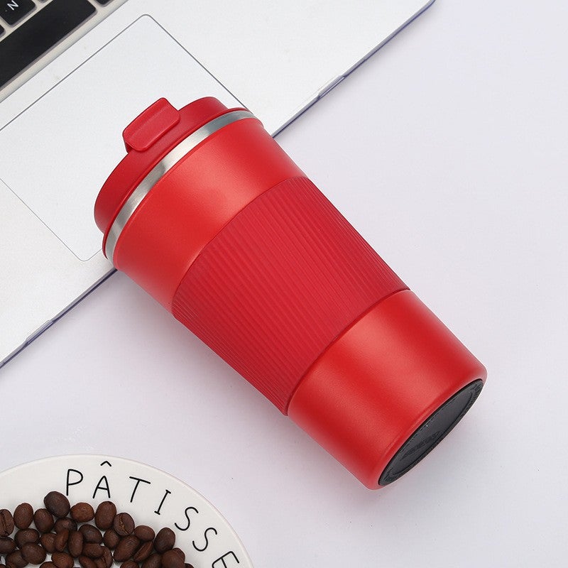 Second-Generation Coffee Cup 304 Stainless Steel Insulated Cup Vacuum Water Cup Cold-Keeping Gift Cup For Outdoor Use And Car Use - Image 1