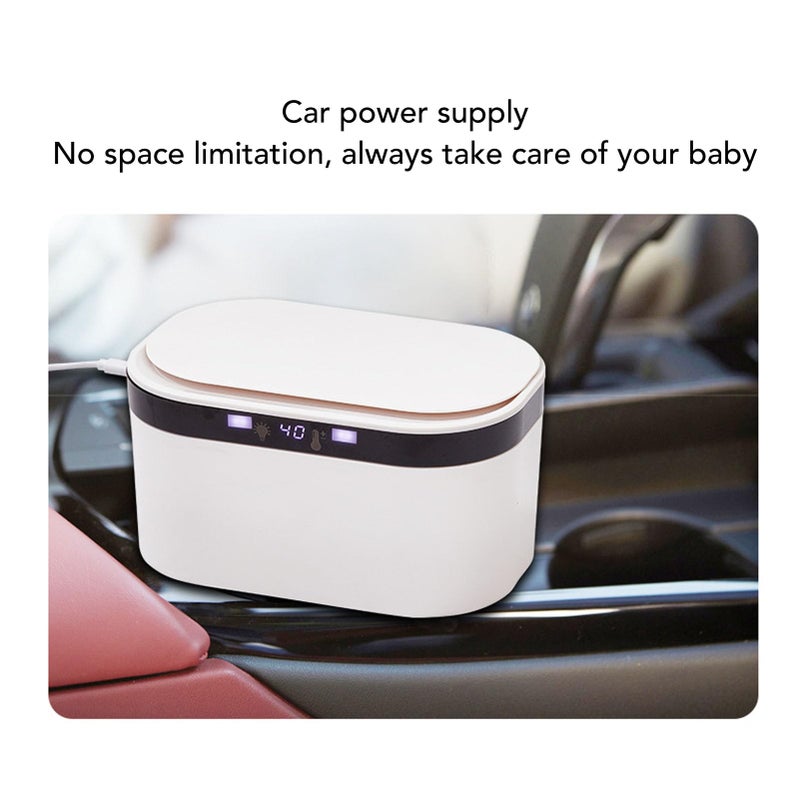 Portable Baby Wipe Warmer With LED Screen And Night Light USB Powered - Image 5