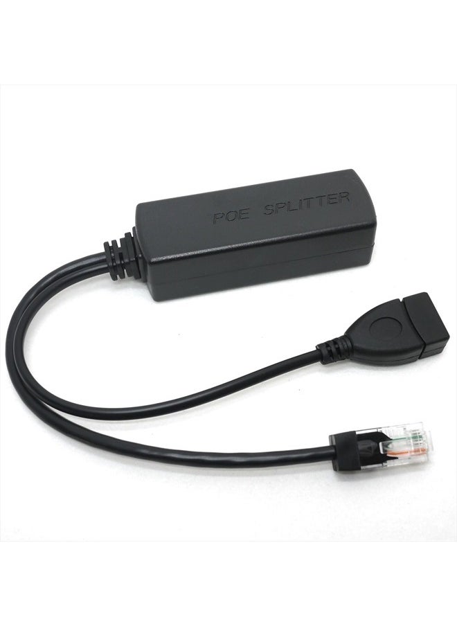 DSLRKIT Active PoE Splitter 48V to 5V 2.4A USB Type A Female 802.3af Power Over Ethernet  - Image 3