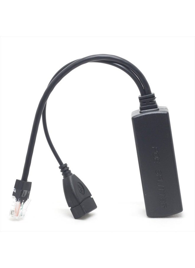 DSLRKIT Active PoE Splitter 48V to 5V 2.4A USB Type A Female 802.3af Power Over Ethernet  - Image 5