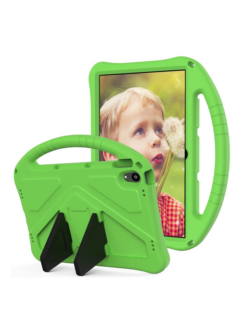 Kids Tablet Case for Lenovo Tab P11 Case 11 Inch 2020 TB J606F J606X Tab P11 TB J606F Case Durable Lightweight EVA Shockproof Handle And Stand Feature Protective Cover Green - Image 1