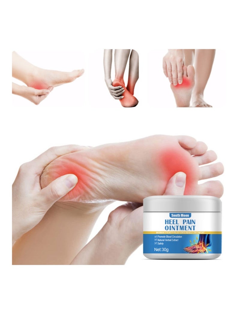 ساوث مون مرهم لآلام الكعب، غير دهني، سريع المفعول، تركيبة عشبية ذات اختراق عميق، لعلاج الرياح الباردة/الإجهاد/الخدر، آمن لجميع الأعمار - Image 5