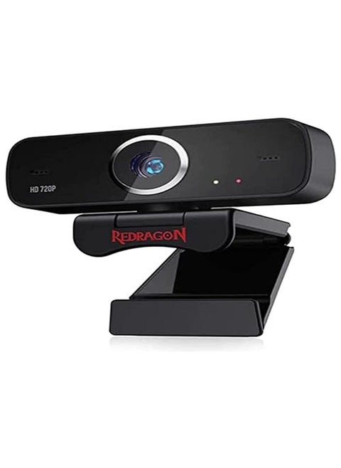 GW600 FOBOS [720P] Webcam with Built-in Dual Microphone 360-Degree Rotation - 2.0 USB Skype Computer Web Camera