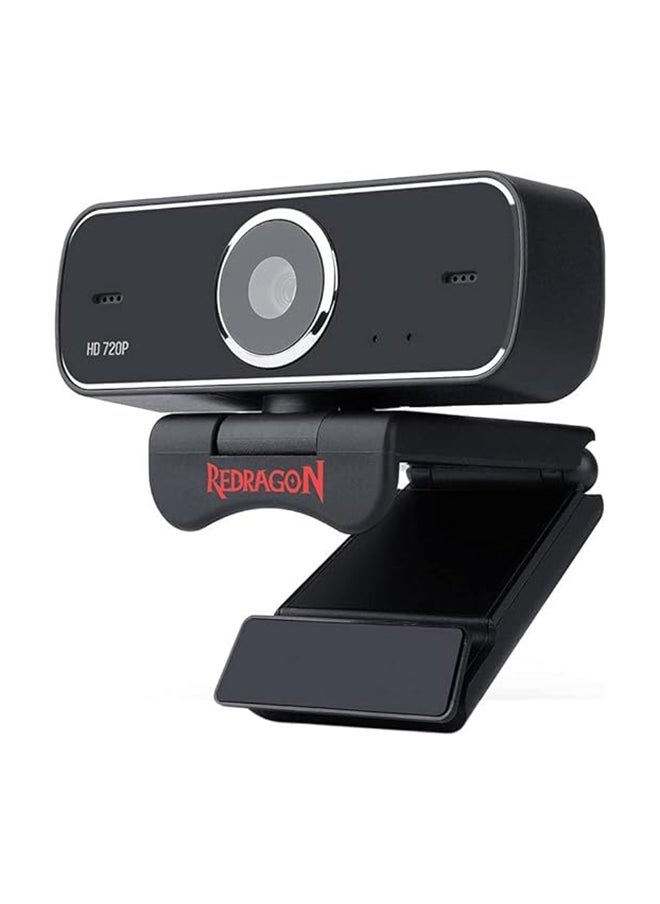 GW600 FOBOS [720P] Webcam with Built-in Dual Microphone 360-Degree Rotation - 2.0 USB Skype Computer Web Camera