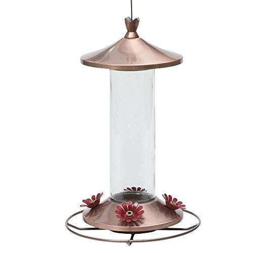 Perky-Pet 710B Elegant Glass Hummingbird Feeder, Copper - Image 5