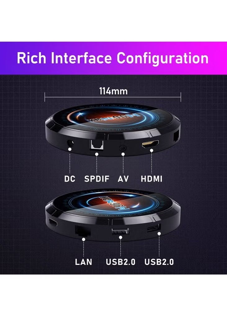 H96 Max - A12.0 Allwinner H618 Quad Arm Cortex A53 Cup pu Support 6K Hdr 10+/2.4Ghz 5Ghz Wifi 6/100M Enternet - Image 1