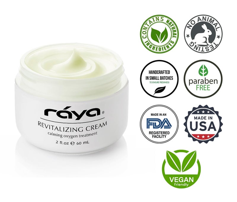 Raya Revitalizing Cream (307) | Moisturizing, Regenerating, and Calming Facial Day and Night Cream for Dry and Irritated Skin | Nourishes and Helps Reduce Fine Lines and Wrinkles - Image 4