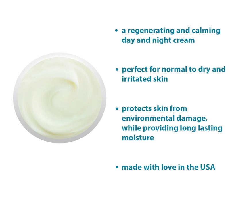 Raya Revitalizing Cream (307) | Moisturizing, Regenerating, and Calming Facial Day and Night Cream for Dry and Irritated Skin | Nourishes and Helps Reduce Fine Lines and Wrinkles - Image 3
