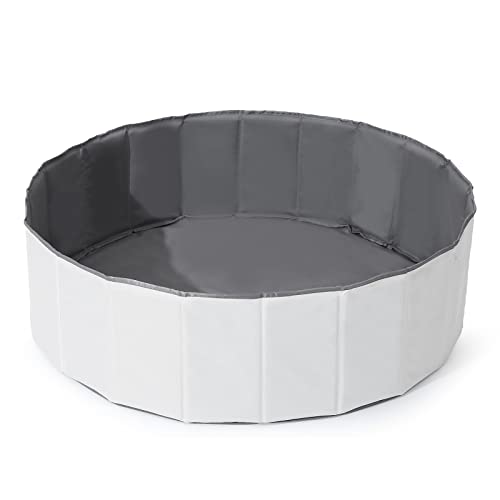 TRENDPLAY Ball Pit for Toddlers Babies Dogs Cats Iinfant Children Foldable Ball Pits Play Tent Crawl Playpen Ball Pool with Storage Bag Surprise for Boys Girls Festival Balls Not Included White - Image 1