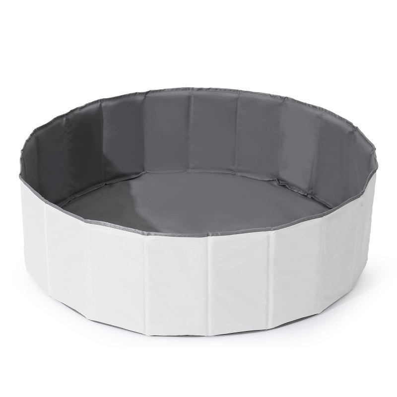 TRENDPLAY Ball Pit for Toddlers Babies Dogs Cats Iinfant Children Foldable Ball Pits Play Tent Crawl Playpen Ball Pool with Storage Bag Surprise for Boys Girls Festival Balls Not Included White - Image 3