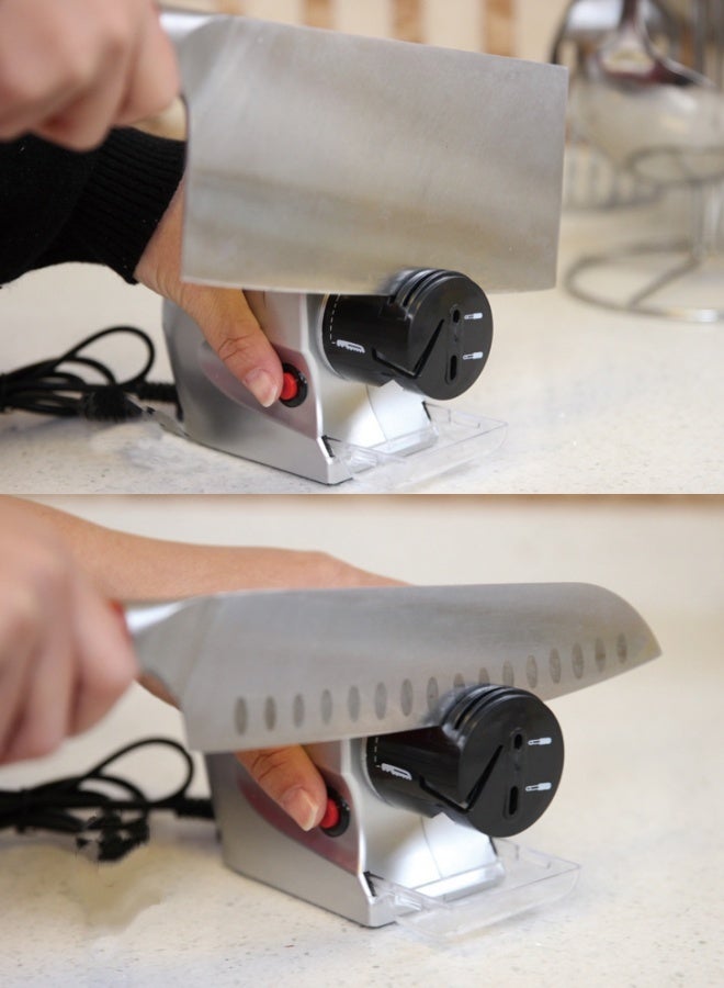 إم مياويان مبراة سكاكين كهربائية سريعة الاستخدام، يدوية، محمولة، متعددة الوظائف، للاستخدام المنزلي - Image 4