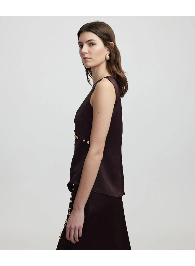 Ipekyol  Slim Fit Buttoned Blouse for Women | Best Price UAE