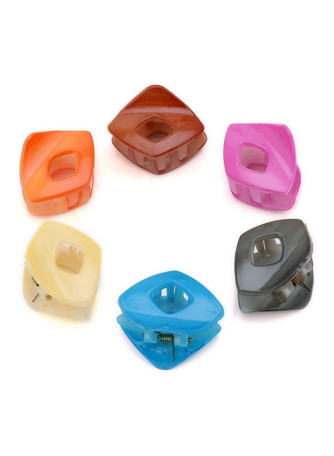 Sukkhi Modern Butterfly Hair Clip Hair Accessories for Women and Girl (Pack of 6) (Size: M) (Skr68913), Multicolour - Image 1